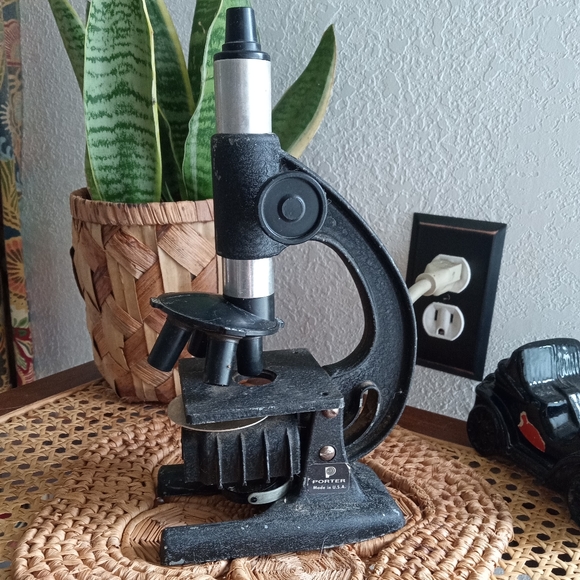Porter 1950s Childrens Microscope Made in USA - Picture 10 of 10